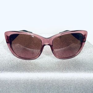 Ralph Lauren Black and Pink Cat-Eye Sunglasses